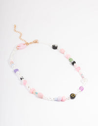 Mixed Pearl Short Necklace - link has visual effect only