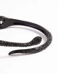 Diamante Snake Hinge Bracelet - link has visual effect only