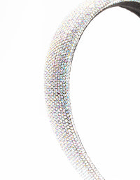 Fabric Diamante Padded Headband - link has visual effect only