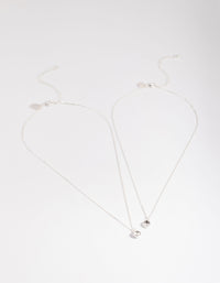 Silver Classic Diamante Necklace Pack - link has visual effect only