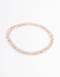 Rose Gold Classic Cupchain Bracelet - link has visual effect only