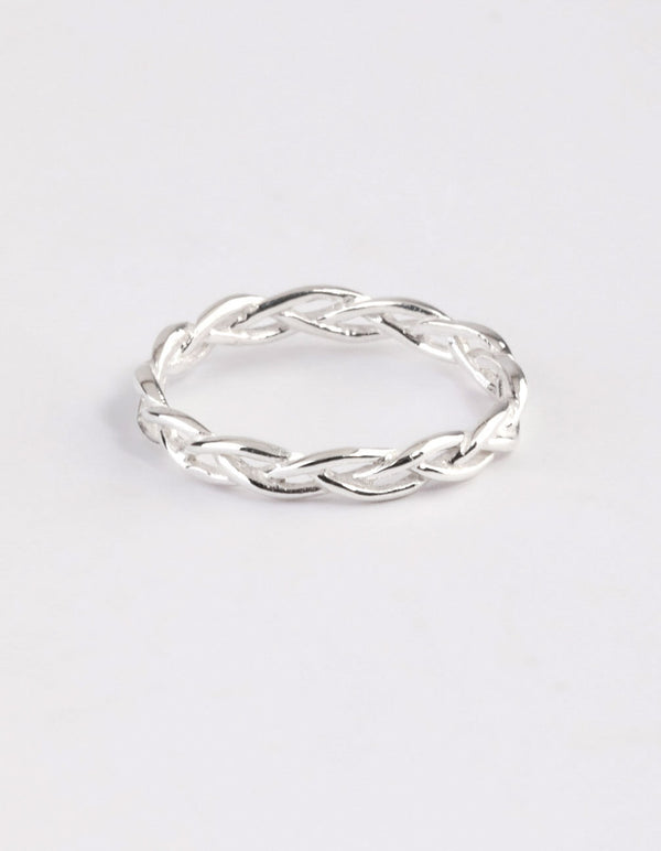 Sterling Silver Braided Ring