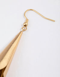 Gold Glamour Tassel Earrings - link has visual effect only