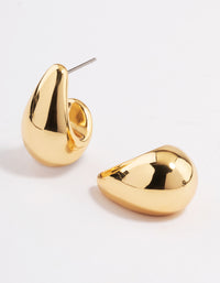 Gold Plated Bubble Drop Stud Earrings - link has visual effect only