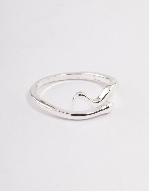 Silver Plated Mini Snake Ring