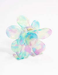 Plastic Statement Flower Claw Clip - link has visual effect only