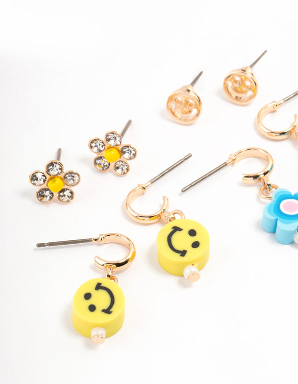 Lovisa face earrings store