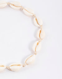 Gold Cowrie Shell Choker - link has visual effect only