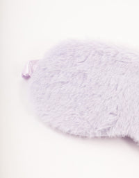 Lilac Fluffy Eye Mask - link has visual effect only