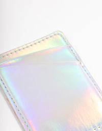 Holographic Metallic Phone Wallet - link has visual effect only