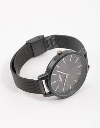 Gunmetal Mesh Dark Watch - link has visual effect only