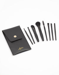 Black Makeup Brush Kit - link has visual effect only