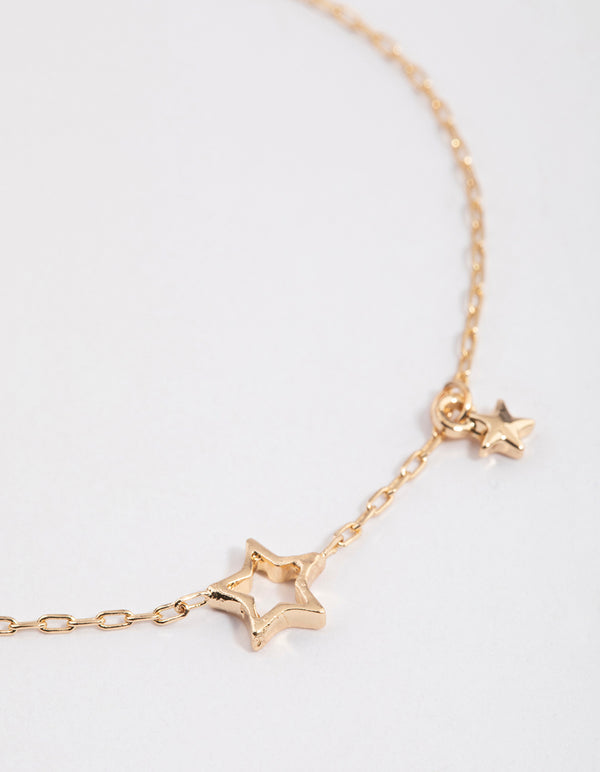 Gold Celestial Star Bracelet