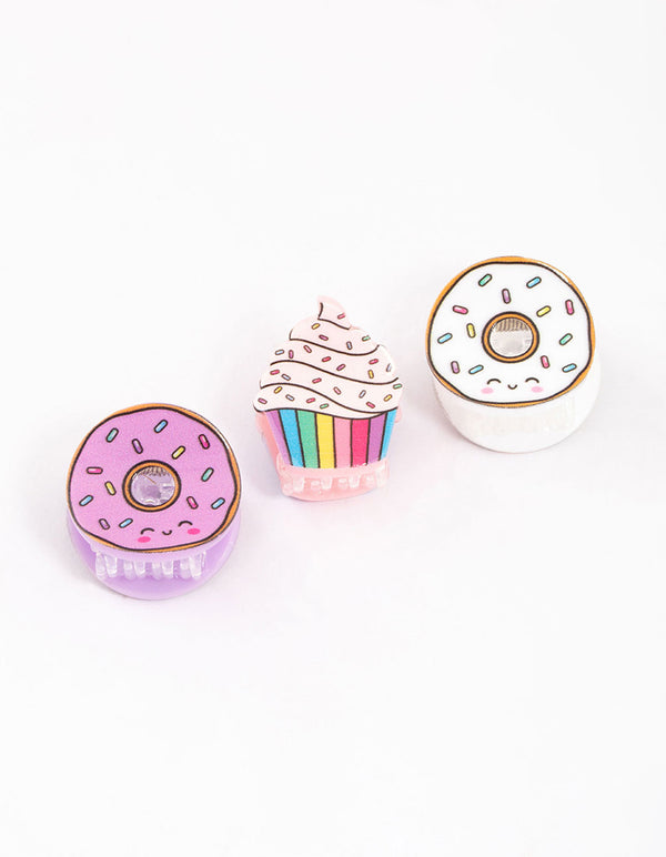 Kids Donut Hair Claws Pack