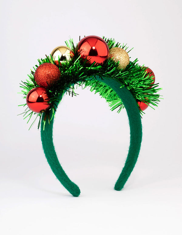 Bauble Tinsel Headband