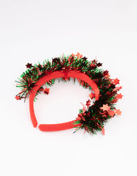 Star Tinsel Headband - link has visual effect only