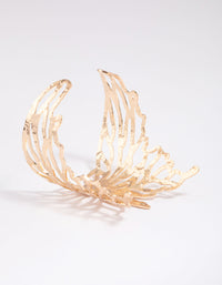 Gold Butterfly Large Arm Cuff - link has visual effect only