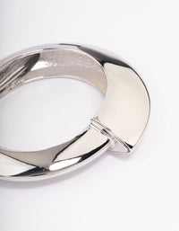 Rhodium Statement Wrist Cuff - link has visual effect only