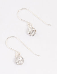 Sterling Silver Fire Ball Drop Earrings - link has visual effect only