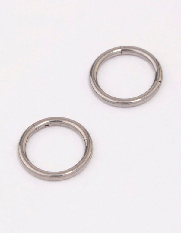 Titanium Sleeper Earrings 8mm