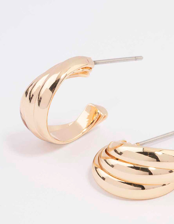 Gold deals paparazzi earrings