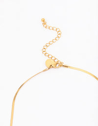 Waterproof Gold Plated Stainless Steel Stars Night Pendant Necklace - link has visual effect only