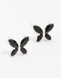 Sterling Silver Mini Butterfly Stud Earrings - link has visual effect only