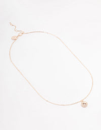 Rose Gold Bohemia  Czech Crystal Necklace - link has visual effect only