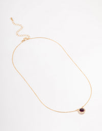 Gold Halo Bohemia Czech Crystal Necklace - link has visual effect only