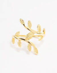 Gold Plated Vine Wrapped Ring - link has visual effect only