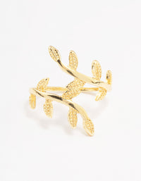 Gold Plated Vine Wrap Ring - link has visual effect only