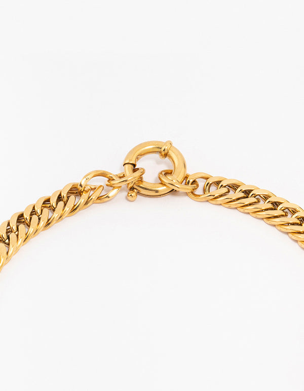 Waterproof Gold Plated Stainless Steel Chain Necklace Lovisa