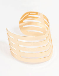 Gold Chevron Wrist Cuff - link has visual effect only