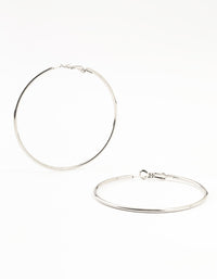 Surgical Steel Classic Hoop Earrings 60MM - link has visual effect only