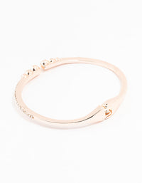 Rose Gold Diamante Bracelet - link has visual effect only