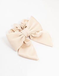 Pink Medium Relaxed Bow Scrunchie - link has visual effect only