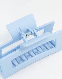 Large Blue Plastic Coated Claw Clip - link has visual effect only