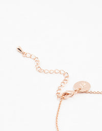 Rose Gold Plated Multiple Bows Bracelet - link has visual effect only