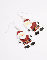 Santa Drop Earrings - link has visual effect only