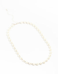 Beaded Pearl Alternating Necklace - link has visual effect only