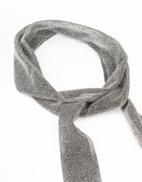 Silver Lurex Fabric Scarf - link has visual effect only