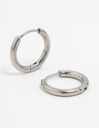 Titanium Small Classic Hoop Earrings - link has visual effect only