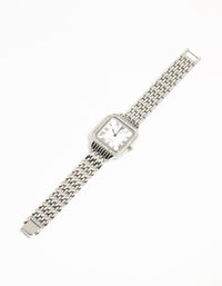 Rhodium Crystal Roman Numeral Watch - link has visual effect only