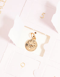 Gold Charm Necklace Advent Calendar - link has visual effect only