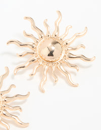 Gold Celestial Star Earrings - link has visual effect only
