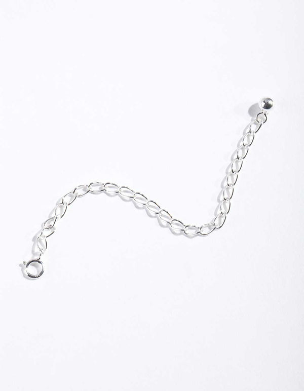 Necklace Chain Extender in Solid Sterling Silver | Takar Jewelry