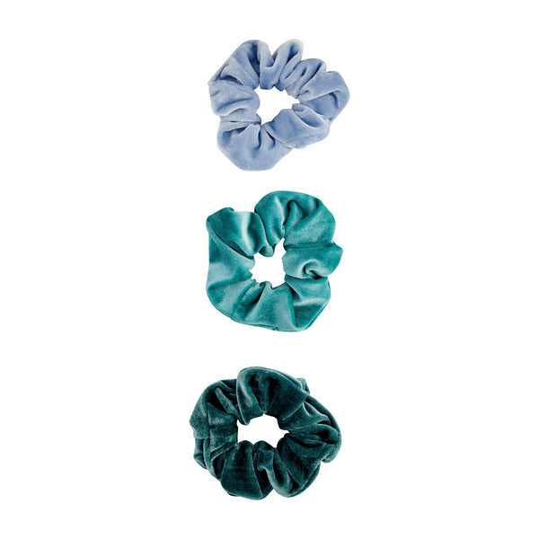 Blue Velvet Scrunchie Pack