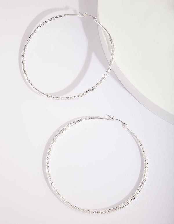 White hanging sale earrings