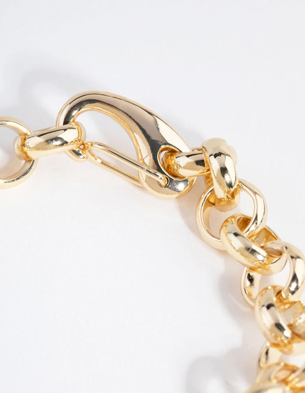 Chunky Rolo Chain Bracelet