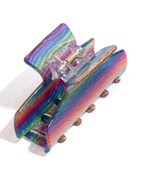 Kids Acrylic Ombre Rainbow Claw - link has visual effect only